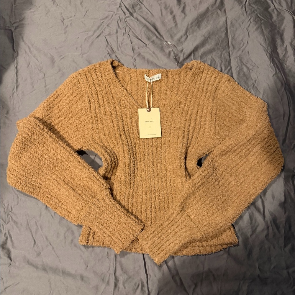 Tan sweater